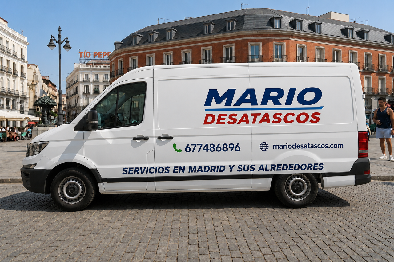 Técnico profesional trabajando en red de saneamiento